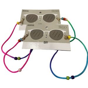 2 BP Face Mask Sunglasses Chain